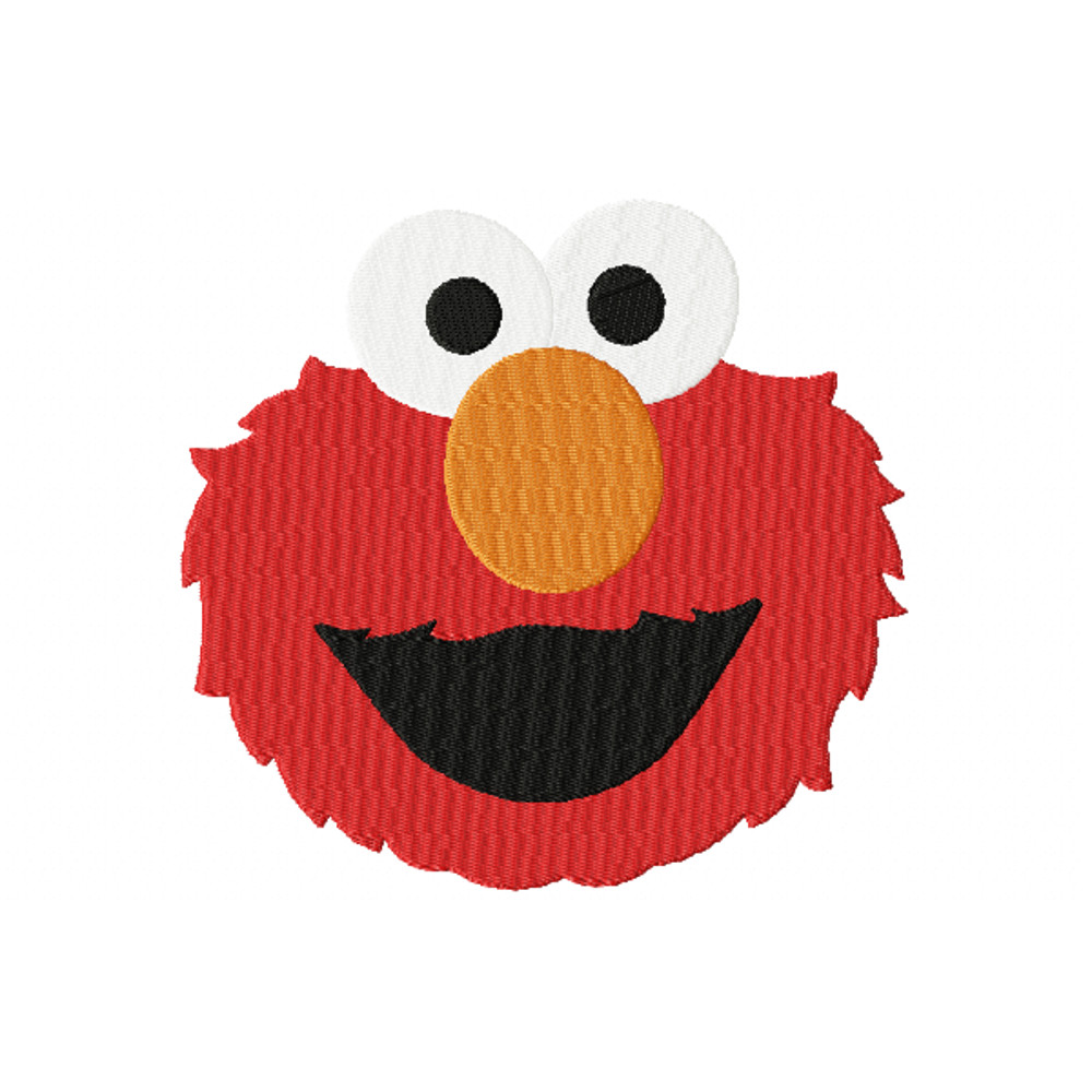 Elmo Embroidery Design 3 Sizes INSTANT D0WNL0AD 0