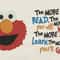 Elmo With The More That You Read 2 Designs Reading Pillow 0