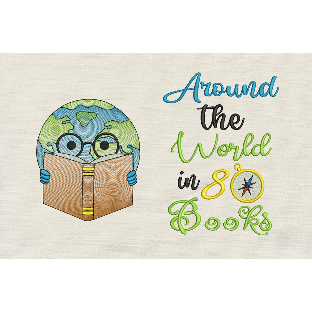 Earth Read With Around The World 2 Designs Reading Pillow V2 0