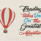 Air Balloon With Reading Takes You 2 Designs Reading Pillow V2 0