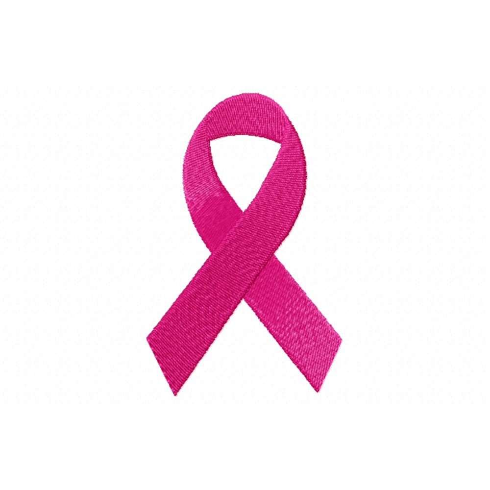 Cancer Ribbon Embroidery Design 3 Sizes INSTANT D0WNL0A 0