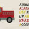 Fire Truck With Sound The Alarm 2 Designs Reading Pillow V2INSTANT D0WNL0AD 0