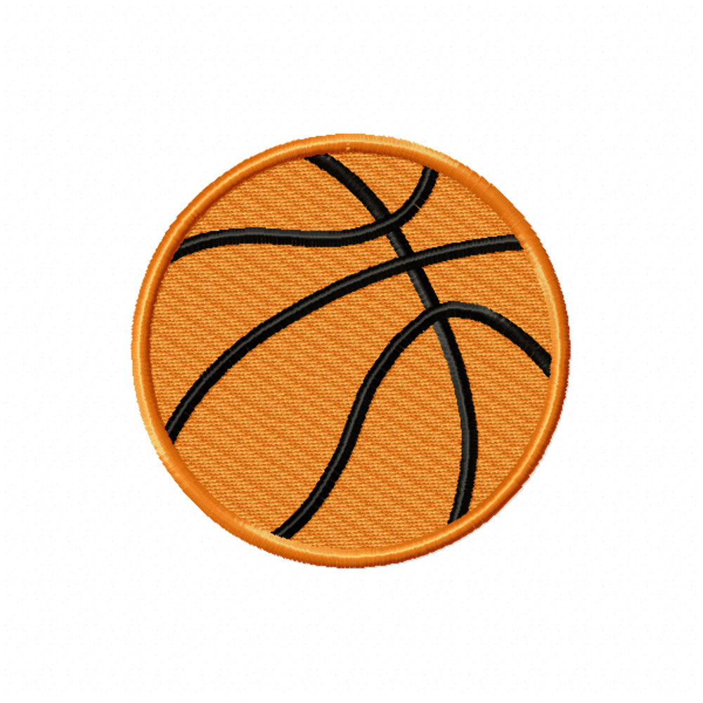 Basketball Embroidery Design INSTANT D0WNL0AD 0