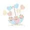 Umbrella And Flowers Embroidery Design 2 Sizes INSTANT D0WNL0A 0