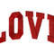 Love Embroidery Design INSTANT D0WNL0AD 0