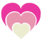 Three Hearts Embroidery Design INSTANT D0WNL0AD 0