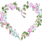 Heart Flowers Embroidery Design INSTANT D0WNL0AD 0
