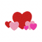 Hearts Embroidery Design INSTANT D0WNL0AD 2 0