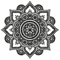 Mandala Embroidery Design INSTANT D0WNL0AD 0