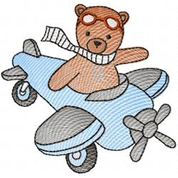 cute bear embroidery design -instant d0wnl0ad