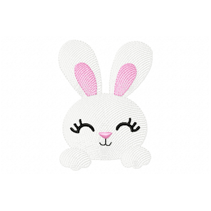 Cute Bunny Embroidery Design INSTANT D0WNL0AD 0