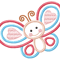 Butterfly Applique Embroidery Design INSTANT D0WNL0AD 0
