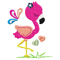 Flamingo Embroidery Design INSTANT D0WNL0AD 0