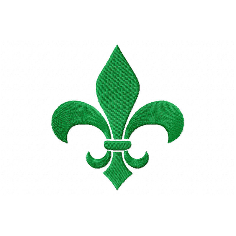 Fleur De Lis Embroidery Design INSTANT D0WNL0AD 0
