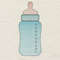 Baby Bottle Embroidery Design 3 Sizes INSTANT D0WNL0AD 2 0