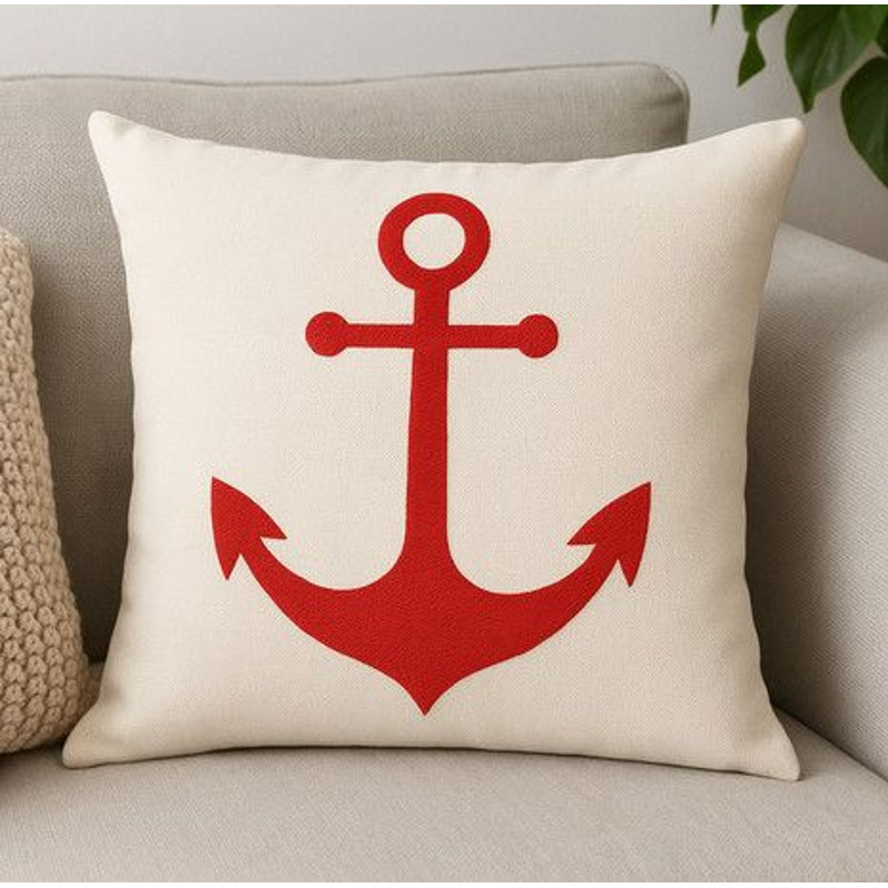 Anchor Embroidery Design 3 Sizes INSTANT D0WNL0AD 2 0