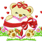 Girl Bear Heart Embroidery Design INSTANT D0WNL0AD 0