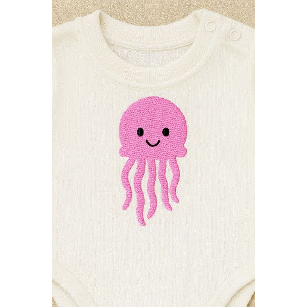 Jellyfish Embroidery Design INSTANT D0WNL0AD 0