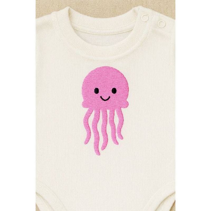 Jellyfish Embroidery Design INSTANT D0WNL0AD 0