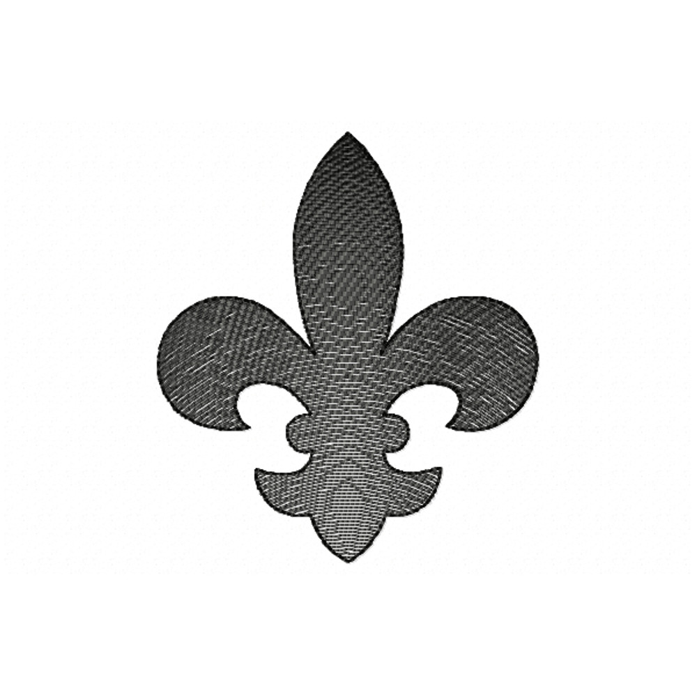 Fleur De Lis Embroidery Design INSTANT D0WNL0AD 2 0