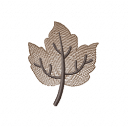 autumn leaf embroidery design -instant d0wnl0ad 03