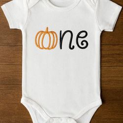 pumpkin birthday embroidery design -instant d0wnl0ad
