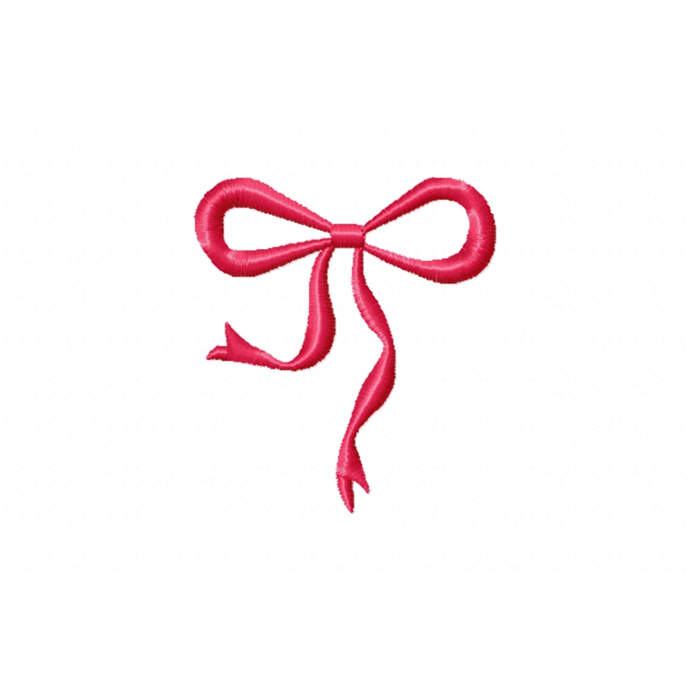 Bow Embroidery Design INSTANT D0WNL0AD 04 0
