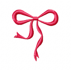 bow embroidery design -instant d0wnl0ad 04