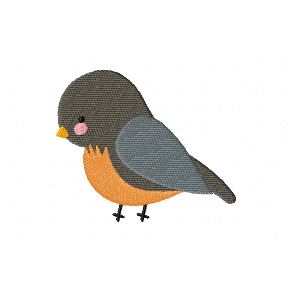 Bird Embroidery Design INSTANT D0WNL0AD 0