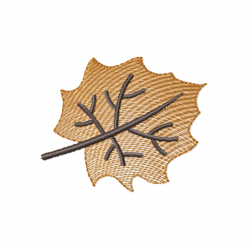 autumn leaf embroidery design -instant d0wnl0ad 05