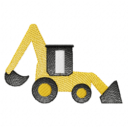 digger embroidery design -instant d0wnl0ad 08