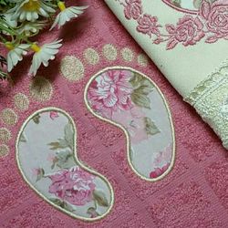 baby feet applique embroidery design -instant d0wnl0ad