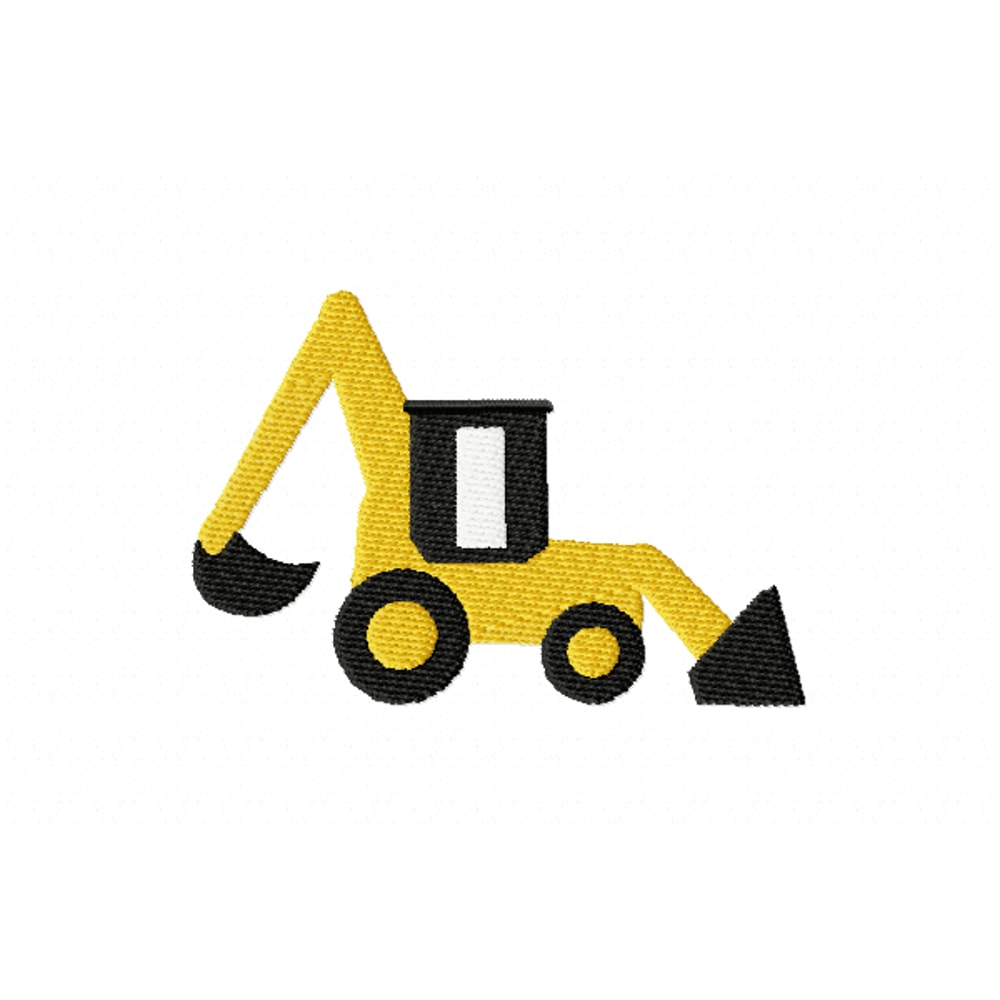 Digger Embroidery Design INSTANT D0WNL0AD 02 0
