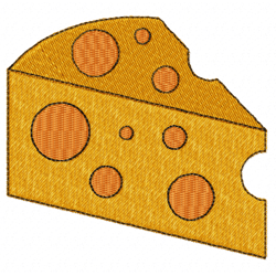 cheese embroidery design -instant d0wnl0ad