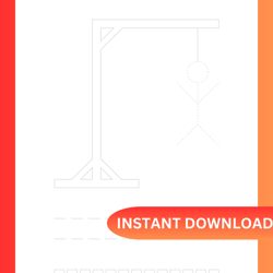 Printable Hangman Game, Hangman Score card