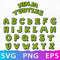 Ninja Turtles Font SVG .jpeg