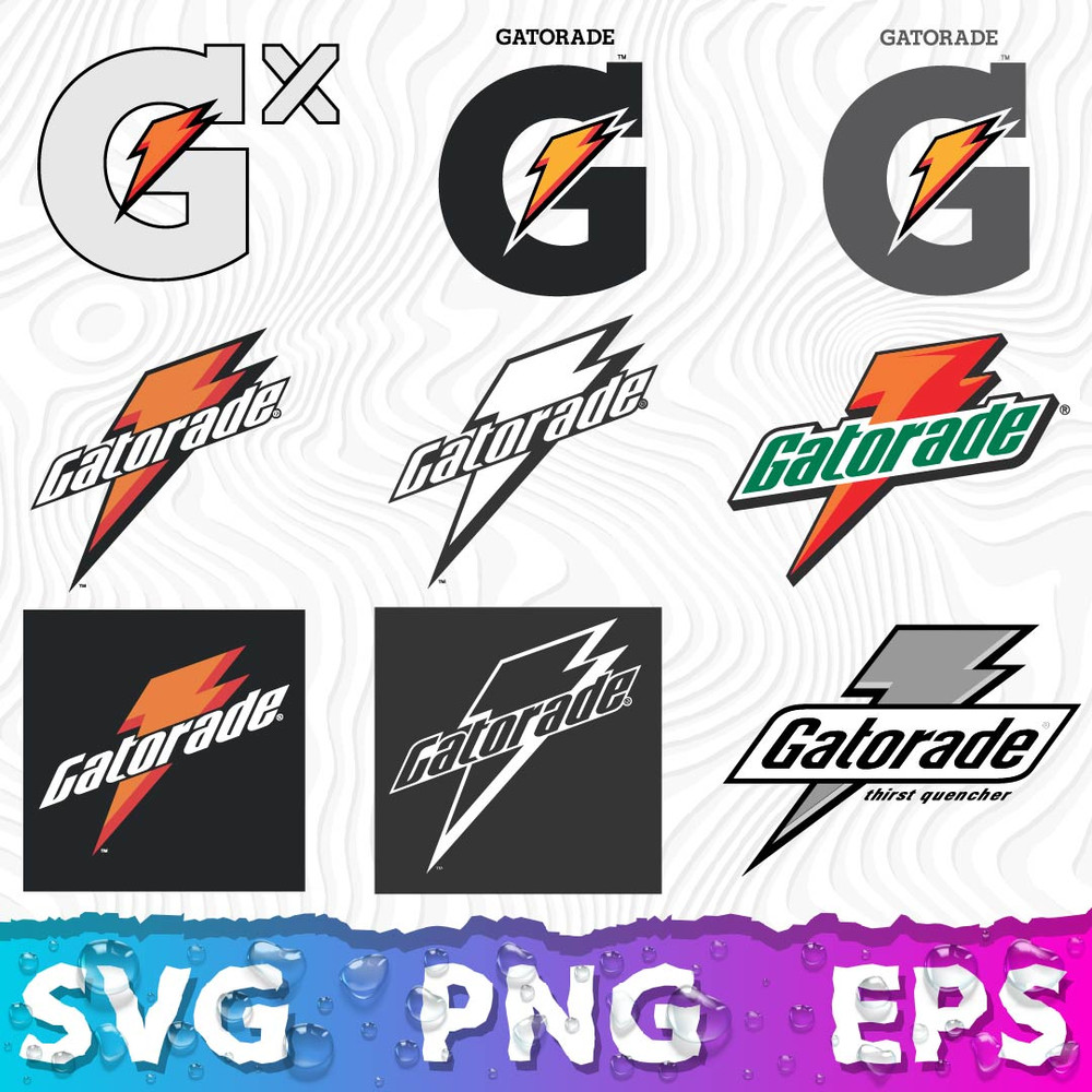 Gatorade Logo SVG, Transparent Gatorade Logo, Gatorade Clipart, Gatorade Symbols, Gatorade Label, Gatorade PNG  .jpeg