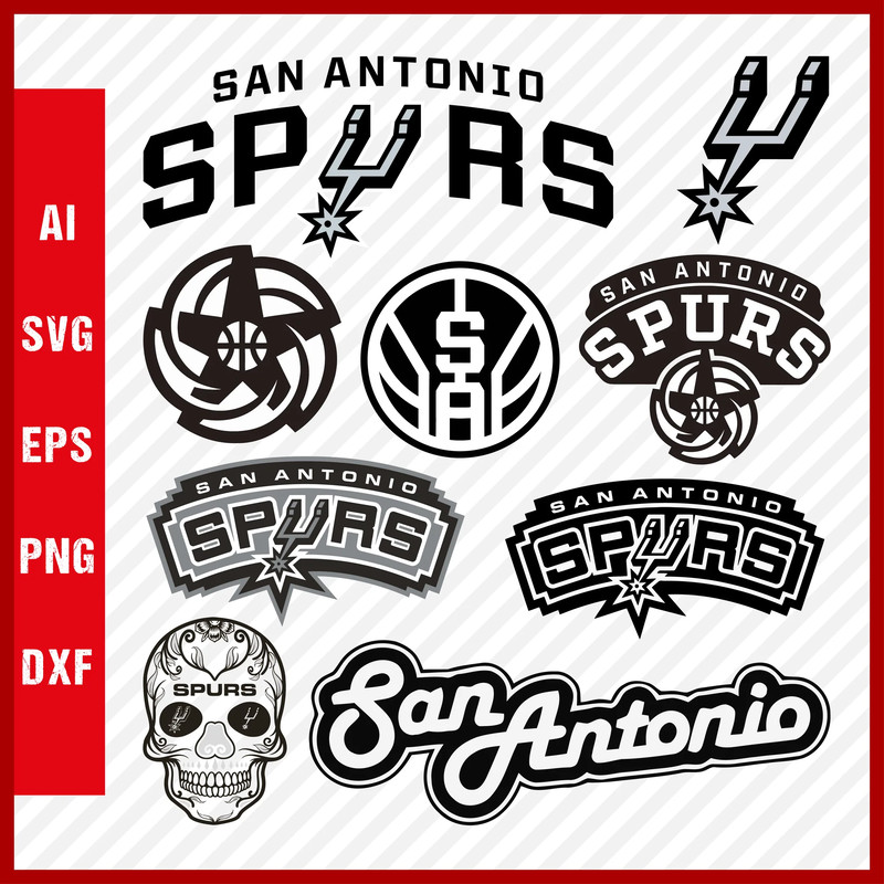 San Antonio Spurs Logo SVG - San Antonio Spurs SVG Cut Files - Spurs PNG Logo, NBA Basketball Team, Spurs Clipart Images.png