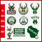 Milwaukee Bucks Logo SVG - Milwaukee Bucks SVG Cut Files - Milwaukee Bucks PNG Logo, NBA Basketball Team, Clipart Image .png