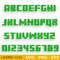 Minecraft Alphabet Layered SVG, Minecraft Font Cricut, Printable Minecraft font, Minecraft party, Minecraft Birthday .png
