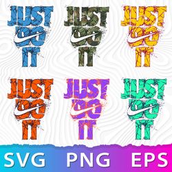 custom nike just do it bundle svg