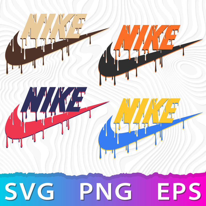 Nike Drip Logo SVG, Nike Drip PNG, Nike Logo PNG Transparent, SVG Nike Files For Cricut .jpeg