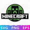 Minecraft Creeper Logo SVG .jpeg