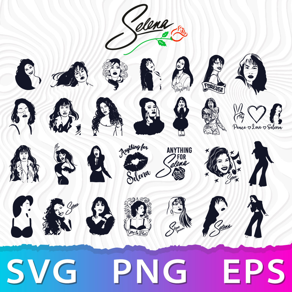 Selena Quintanilla Bundle SVG .jpeg