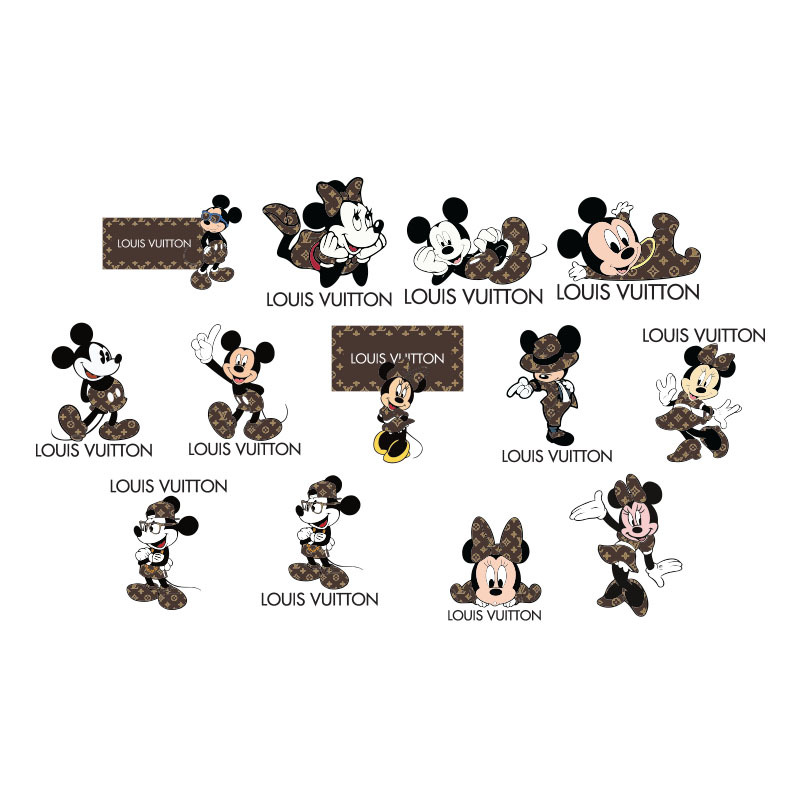 Mickey Mouse Louis Vuitton Bundle Svg, Mickey Lv Logo Svg, Louis Vuitton Logo Svg, Logo Svg File Cut Digital Download .jpeg