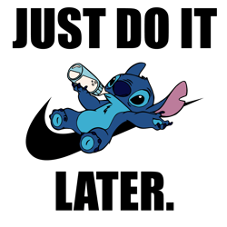 nike just do it stitch later svg, nike disney svg, nike logo svg, fashion logo svg, file cut digital download