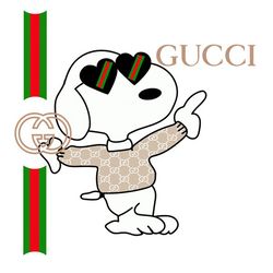 Gucci Snoopy Png, Snoopy Png, Gucci Png, Gucci Logo Fashion Png, Gucci Logo Png, Fashion Logo Svg, Logo Brand Svg