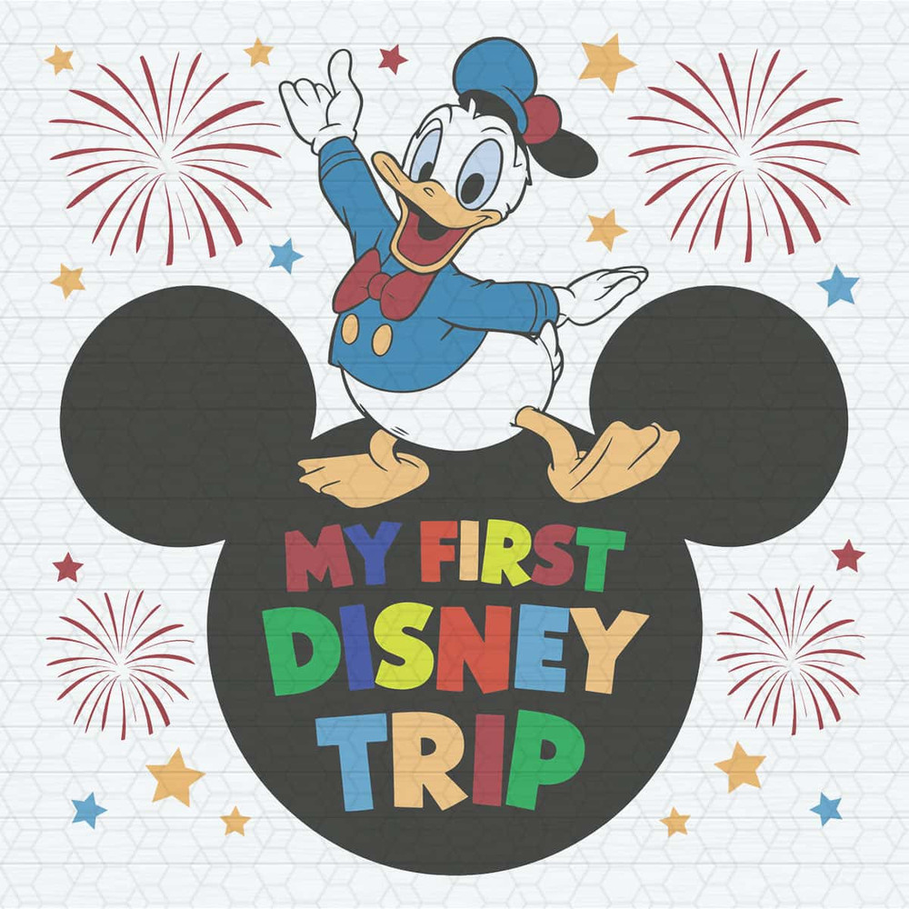 Donald Duck My First Disney Trip SVG.jpg