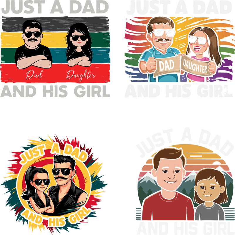 Just A Dad And His Girls Fathers Day SVG Bundle.png