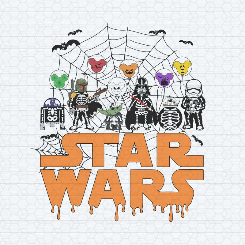Retro Star Wars Characters Halloween PNG.jpg